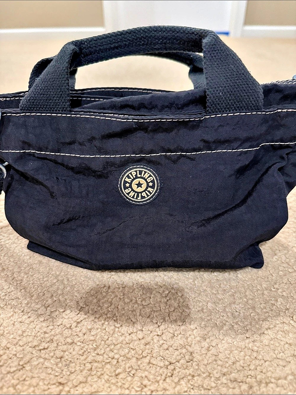 Kipling Art Mini Shoulder Bag Black/Deep Navy